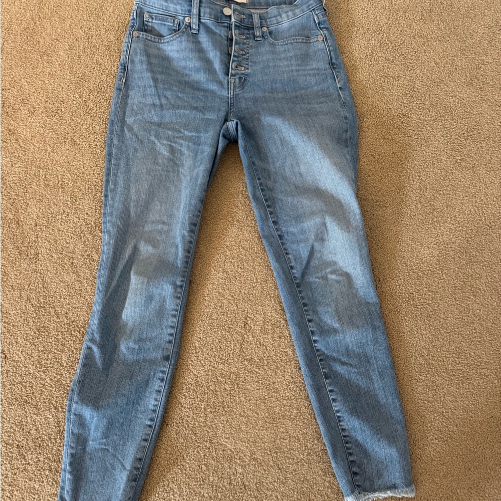 Madewell Light Blue High Rise Women's Jeans